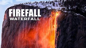 FIREFALLS - A Waterfall That Looks on Fire at Sunset