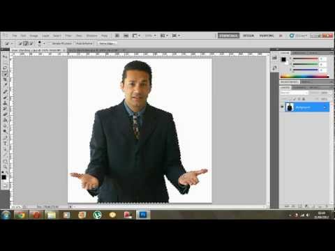 Basic use of the Quick selection tool in Photoshop CS5 (Tutorial) |SBS ...