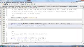 Java Netbeans in Hindi #13  |  Message Dialog Box