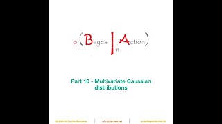 10 The Multivariate Gaussian Distribution