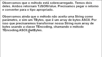 T2Ti ERP - Delphi - Video Aula 12 - JSON - Parsing