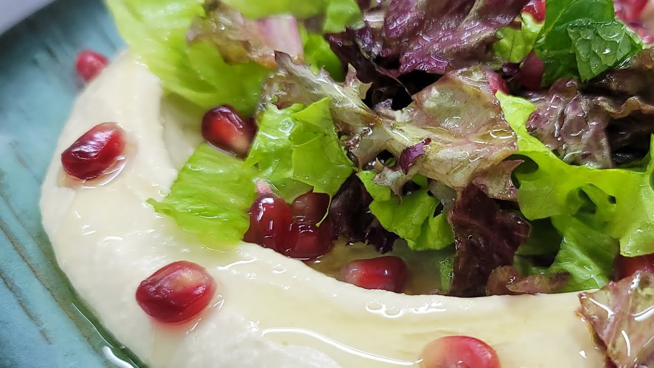 مسبحة حمص ناعم الشيف عابد السيد