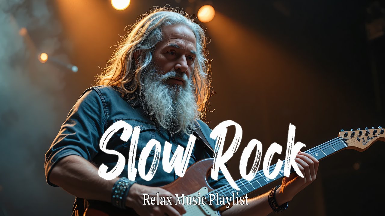 Midnight Guitar Ballads 🎸 Soft Slow Rock Songs for Deep Emotions