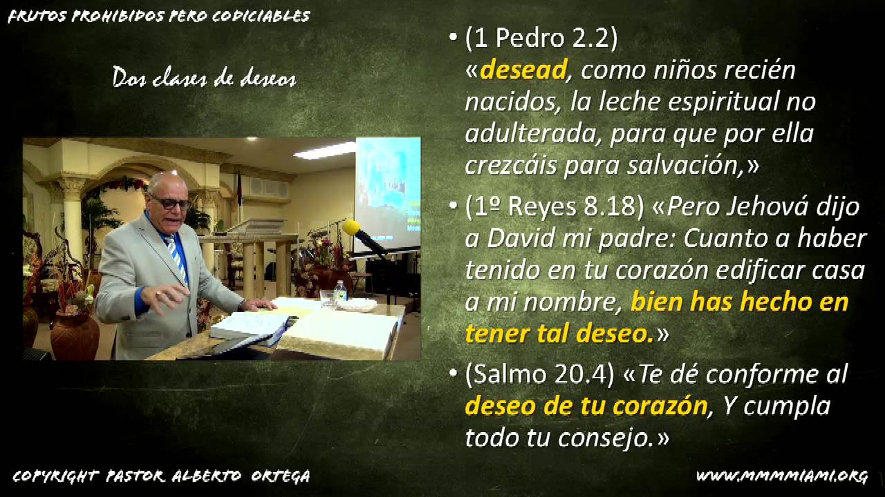 El poder de los deseos por el Pastor Alberto Ortega