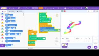 🐛 How to Make a Pen Clone Caterpillar in Scratch! | Scratch Tutorial