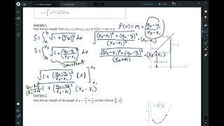 Calc AB Notes 7.4 Arc Length and Surfaces of Revolution Part 1