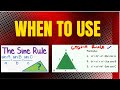 Sine & Cosine Rule: How to use the Sine and Cosine Rule Correctly