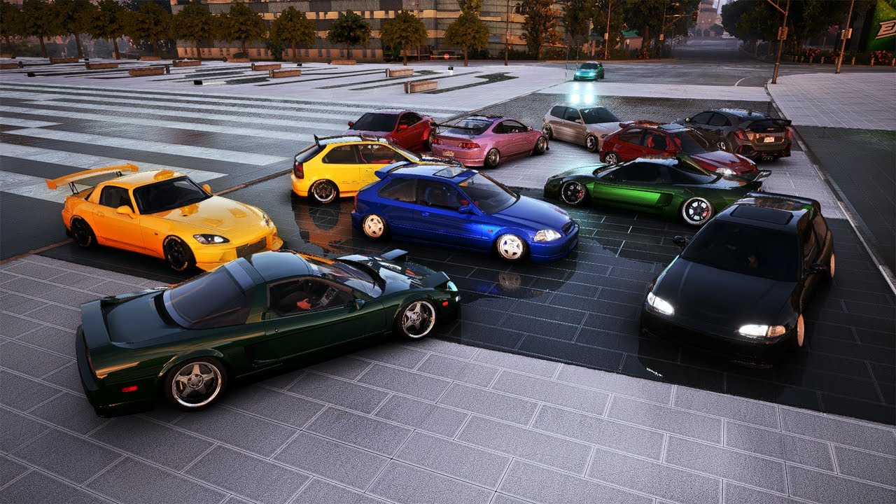 CarX Street PC | Honda Only Car Meet w/ DC5, EK9, EG6, S2K, FK8, NSX - All Honda's, Moments, +