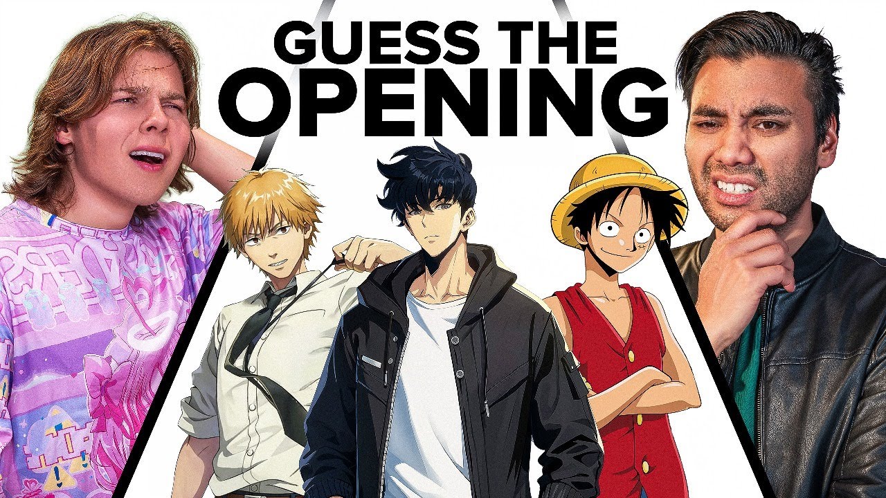 Guess the Anime Opening: Trash Taste Edition (ft. Gigguk and CDawgVA)