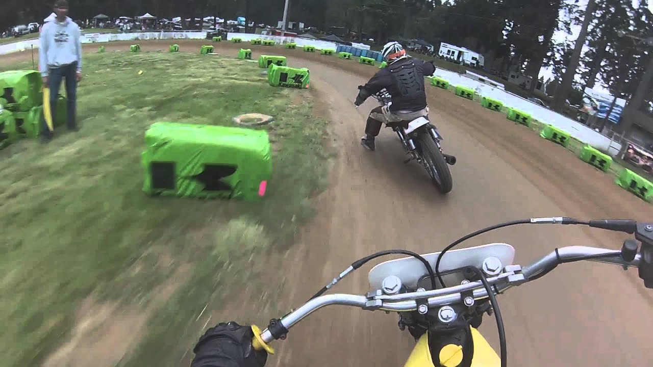 Vintage Heat Race Win at 2015 Rainier Season Opener YouTube