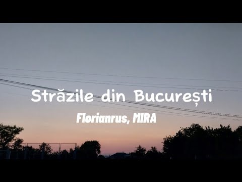Străzile din București🌃 | Versuri |🎶