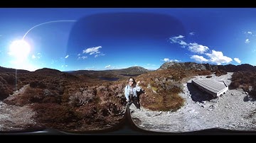 Gear 360 Camera test In Tasmania ( Equirectangular view )