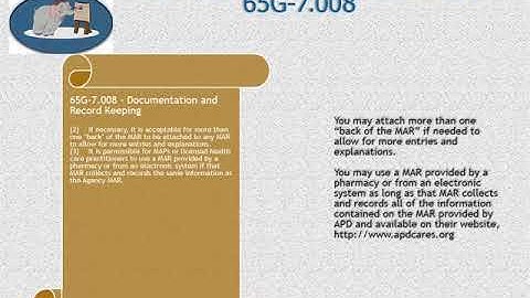 65G-7.008 - Documentation and Record-Keeping