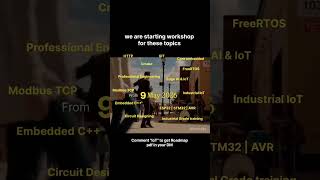 Join Our Embedded Systems &amp; IoT Workshop 🔥 Limited Seats #iot #embedded #shorts