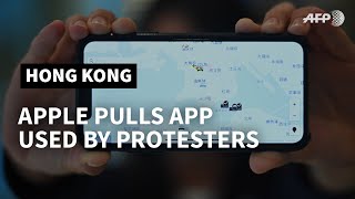 Apple removed a hong kong map application used by pro-democracy
protesters, saying it endangered police, after china warned the us
tech giant to drop app...
