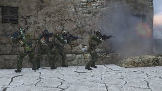 3rd Battalion, 75th Ranger Regiment - 1st Squad CQC Training - Arma 3