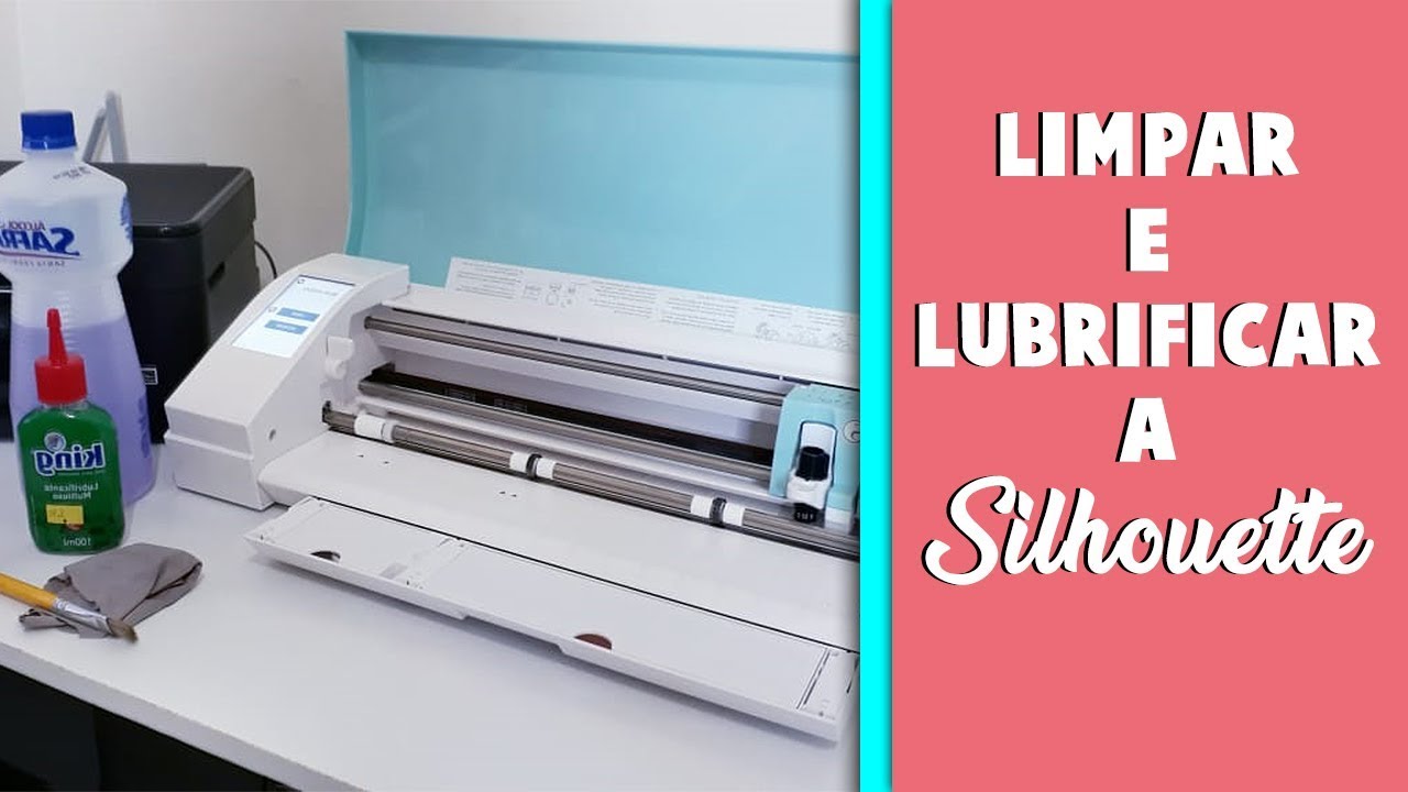 Como limpar e lubrificar a Silhouette
