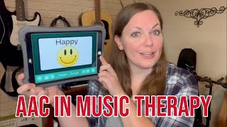 Augmentative Alternative Communication In Music Therapy
