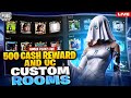 PUBG MOBILE LIVE CUSTOM ROOM UC amp CASH REWARD ROOMS 