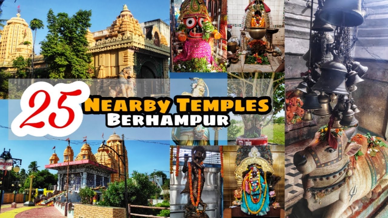Famous 25 Nearby Temples In Berhampur | Temples Of Odisha | Odisha Tourism | Top 25 Places In Odisha