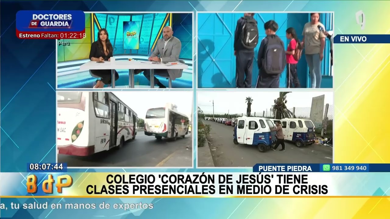 Colegios particulares priorizan clases presenciales pese a crisis energética (2/2)