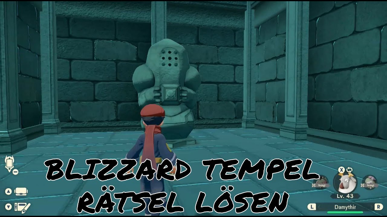 Blizzard Tempel Puzzle Rätsel lösen - Pokemon Legenden Arceus PLA Legends