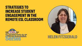 Helen Fitzgerald - PennTESOL East Seminar Series