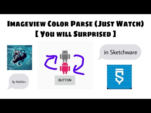 ImageView Color Parse of a Vector Image //MustWatch// - Sketchware | MskDev