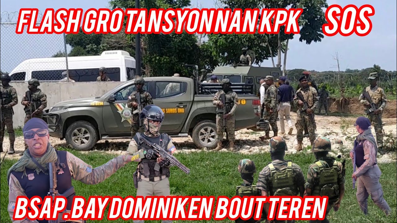 FLASH GROTANSYON NAN KPK. BSAP. BAY DOMINIKEN BOUT TEREN CODEVI PAKA PILE KANAL LA ANKÒ