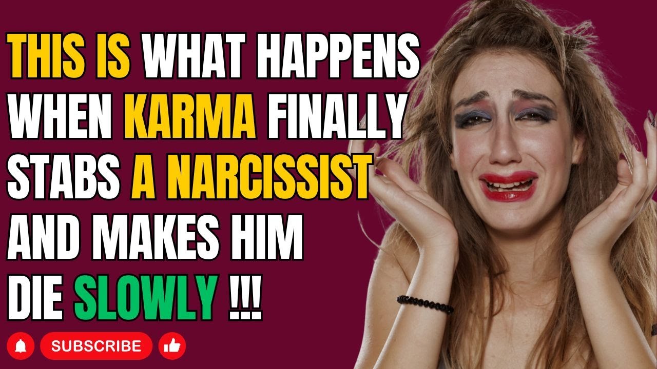 This Is What Happens When Karma Finally Stabs A Narcissist And Makes ...