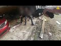 Bodycam: Officers Gun Accidentally Discharges While Tackling Teens. Louisville, KY. Feb 20, 2023.