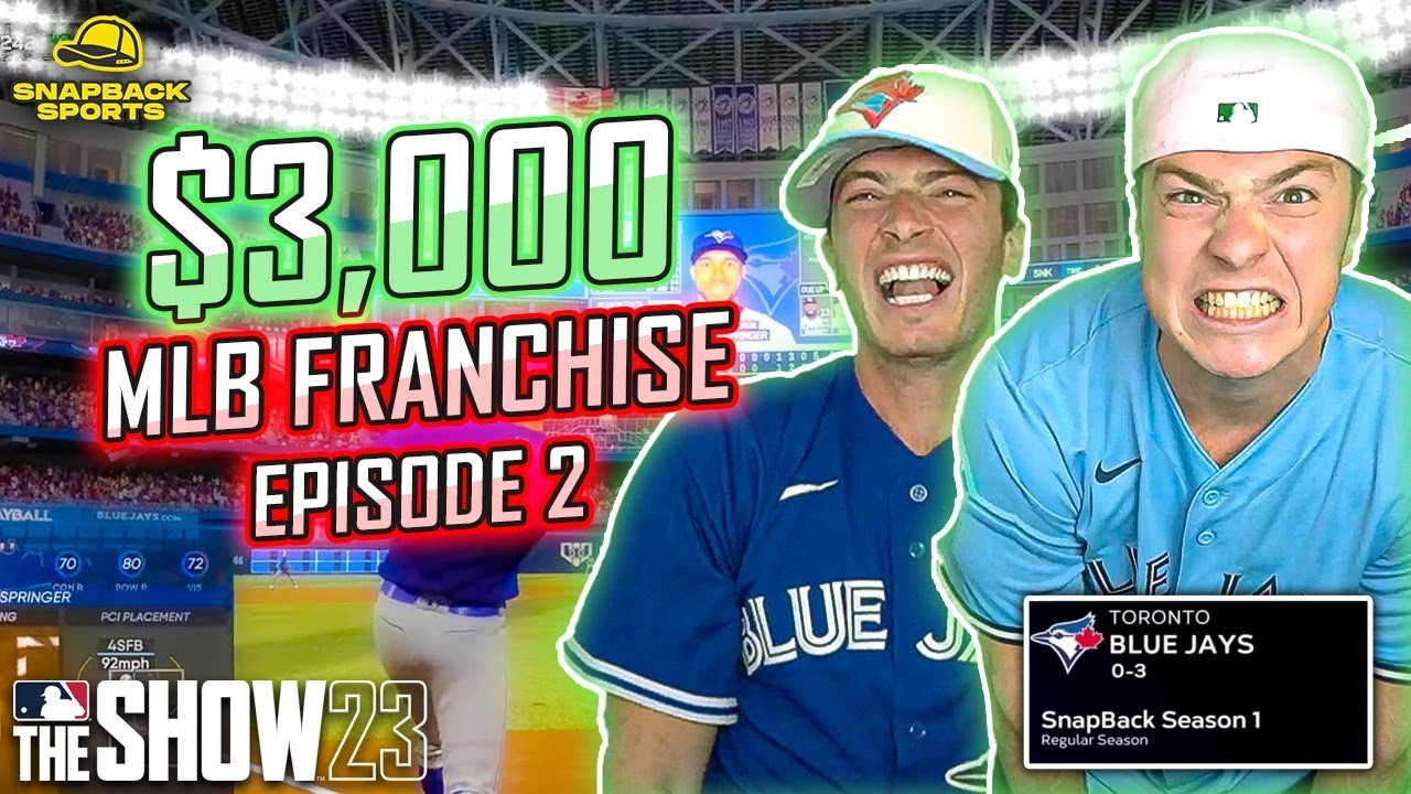Looking For Our First Win in The $3,000 MLB Online Franchise | Ep. 2 Road to Snapback World Series