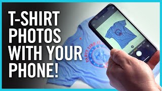 TShirt Photo Tips for Product Photography, Social Media, Etsy & Pinterest