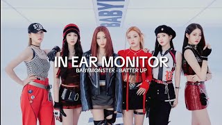 Babymonster  Batter Up  In Ear Monitor Mix  S  Mirrored Dance Practice