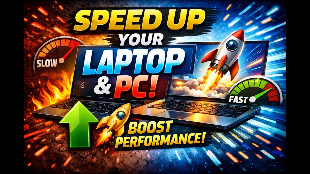 How to Speed Up Your PC in 5 Minutes (Easy Tricks!) - YouTube
