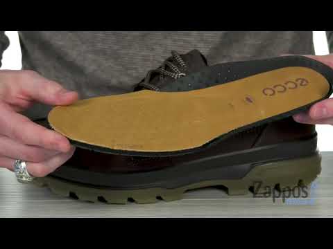ecco track ii mens yellow