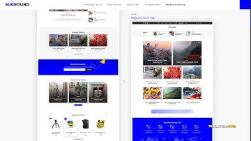 Surround - Vlog and Blog WordPress Theme podcast video blog Kasumi
