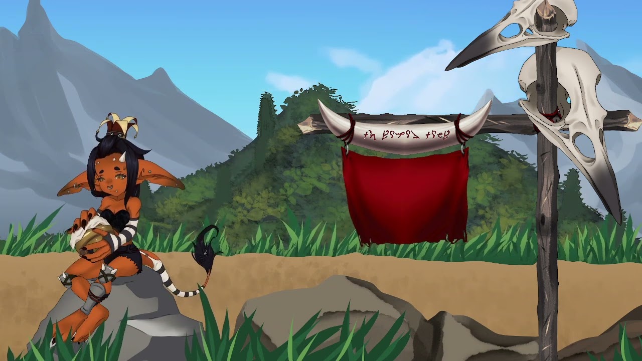 Adel Vtuber Idle Scenes