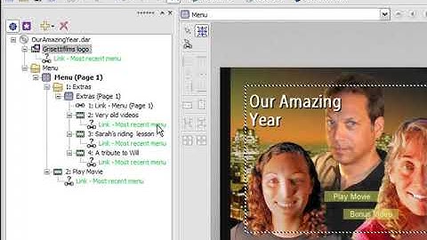 DVD Architect, Add a clip or logo before your movie.