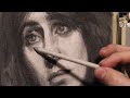 Portrait Drawing Tutorial | How To Draw Eyes in DETAIL