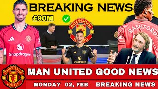 BIG News 🤩Man UNITED EXCITED NEWS & TRANSFER UPDATES SHAKES UP🔥✅ NEVES DEAL!|| RASHFORD LATEST NEWS! screenshot 1