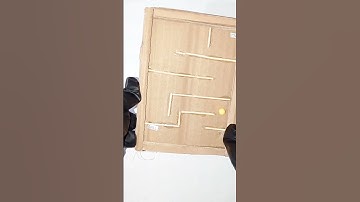 Awesome Cardboard Puzzle Maze Game From Cardboard#shortvideo #shortsvideo #shorts #short #youtube