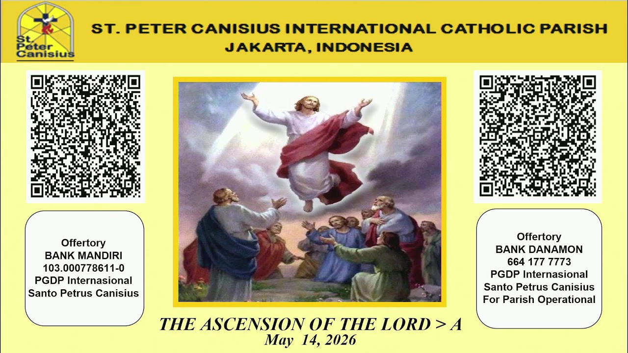 The Ascencion of The Lord (A) May 14, 2026