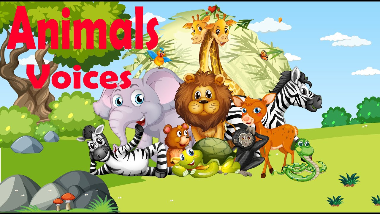 Wild Animals voices sound effect in wild nature. YouTube