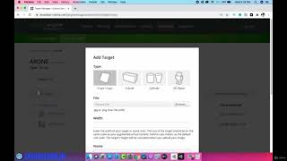 3  Upload the Image Targets inside Vuforia Database