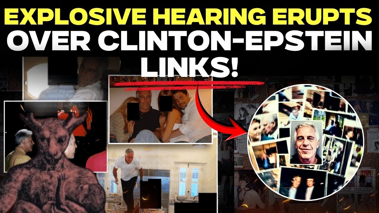 Epstein Files LIVE: Explosive House Hearing Erupts Over Clinton-Epstein Links! | Testimony LIVE
