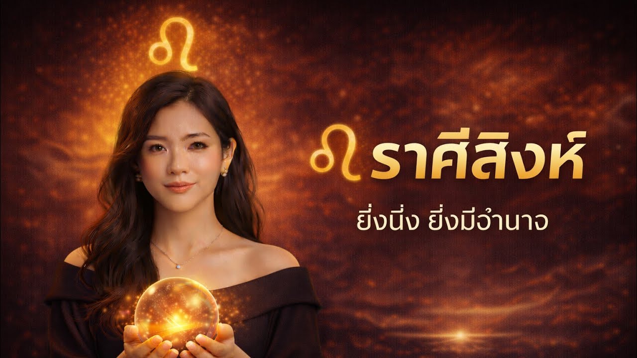 ♌ ราศีสิงห์ ต้นปี 2569 | ยิ่งนิ่งยิ่งมีอำนาจ ปีแห่งการยืนในศักดิ์ศรี