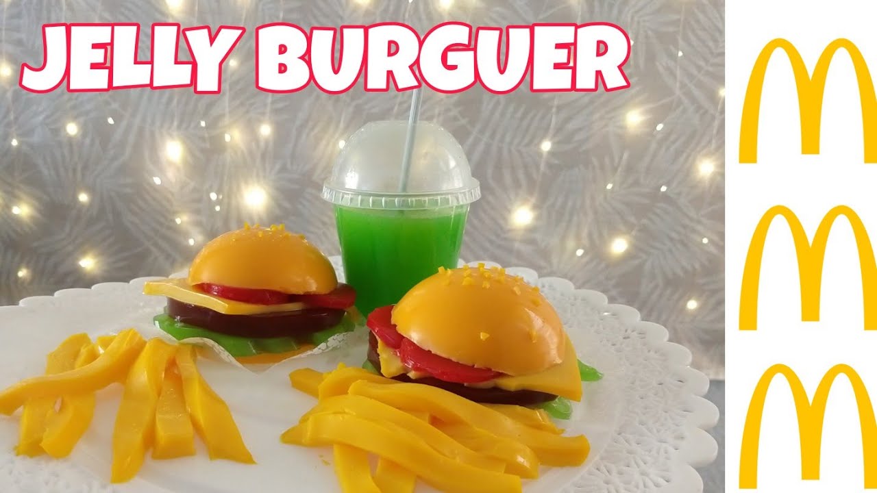 GELATINA HAMBURGUESA/ JELLY BURGUER/