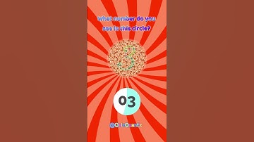 Only 1% Can See This Number 🎨 #quiz #shorts #mindbendingquiz
