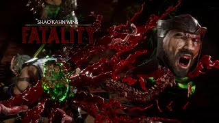 Mortal Kombat 11 - SHAO KHAN vs SUB ZERO Full Fight Gameplay 1080p 60FPS